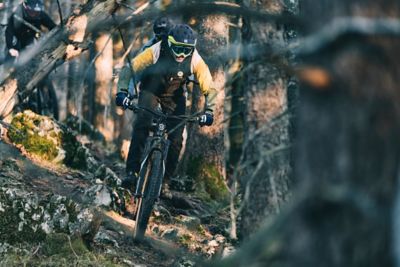 Mountainbiken im Winter